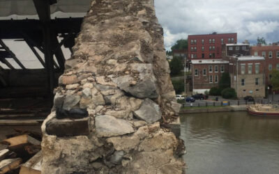 Walls coming down at former Seneca Knitting Mill