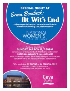 Erma Bombeck: At Wit's End Event Poster